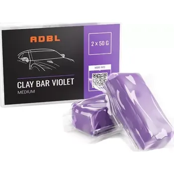 Autovosk ADBL Clay Bar Violet 50g 2 ks - Středně tvrdý clay