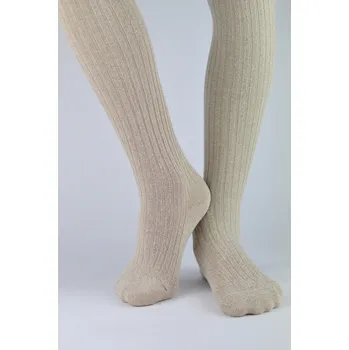 Dívčí oblečení LURKIS STRAIGHT TIGHTS RB005 6-11 l. Béžová 140-146