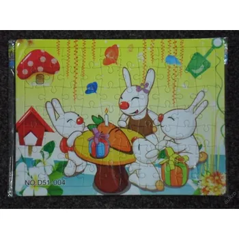 Puzzle PRC PUZZLE 70 DÍLKŮ - KRÁLÍČCI - D51-004