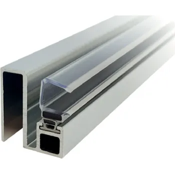 Zrcadlo Profil s magnetickým těsněním, sklo - sklo