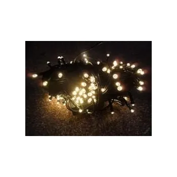 Vánoční dekorace PRC VÁNOČNÍ OSVĚTLENÍ 50 LED DIOD TEPLE BÍLÉ ZD