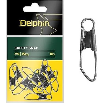 Delphin Safety snap Velikost 2, 9 kg 4 × 10 ks