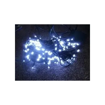 Vánoční dekorace PRC VÁNOČNÍ OSVĚTLENÍ 180 LED- BÍLÉ ZD, BLIKAČKY