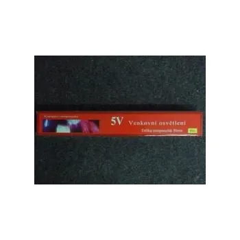 Vánoce PRC VÁNOČNÍ OSVĚTLENÍ - VENKOVNÍ RAMPOUCHY BÍLÉ - 45CM, 8KS