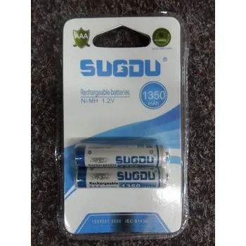 Článková baterie PRC NABÍJECÍ MIKROTUŽKOVÉ BATERIE AAA - 2KS 1350 mAh