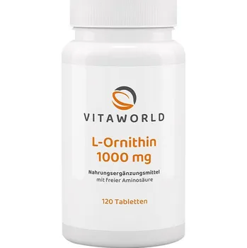 Aminokyselina Vitaworld Ornithine 1000 mg 120 tablet