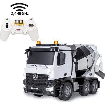 RC model auta JAMARA e. K. Jamara Míchačka na beton Mercedes-Benz Arocs Liebherr 1:20 2,4GHz