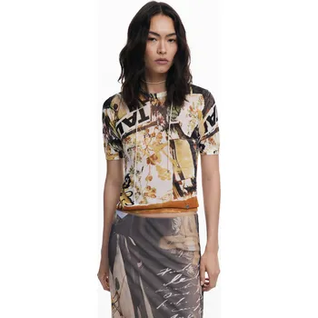 Dámské tričko Dámské triko DESIGUAL 25WWTF03 6007 TS KATRINA Velikost: S