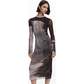 Dámské šaty Dámské zimní šaty DESIGUAL 25WWVK01 6044 VEST ABYSS LACROIX Velikost: XL