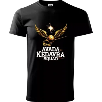 Pánské tričko Avada Kedavra Squad - Klasické pánské triko vyšší gramáže - M ( Černá )