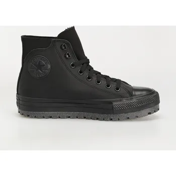 Pánské tenisky Converse Chuck Taylor City Trek Wp Hi (black/blackblack) 45, černá