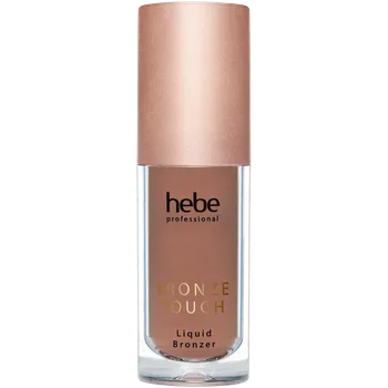 Make-up Hebe Professional Bronze Touch Liquid Bronzer tekutý bronzer na obličej Dark Vibes, 6 ml