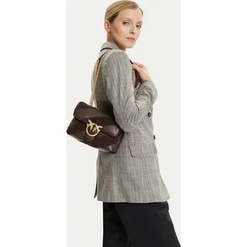 Kabelka Kabelka PINKO Love Puff Mini Cl AI 25-26 PLTT 100039 A2JY Hnědá OS