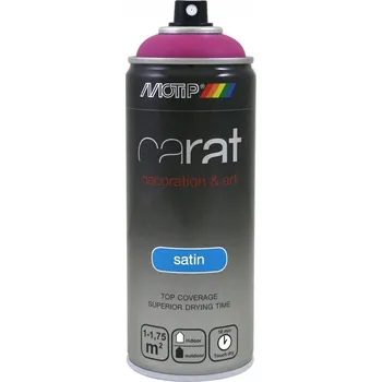 Barva ve spreji Motip Carat Saténová purpurová - Dekorační sprej Barva RAL 4006