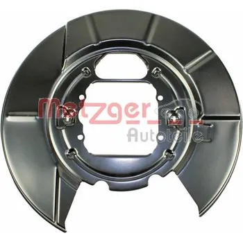 Brzdový kotouč Ochranný plech proti rozstřikování, brzdový kotouč METZGER 6115045