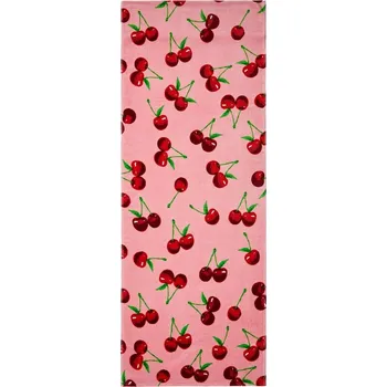 Růžová bavlněná plážová osuška 78x200 cm Cherries – Catherine Lansfield ID_1747546