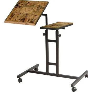 Konferenční stolek Stolek na notebook Glen Atlantic Pine, tmavě hnědá