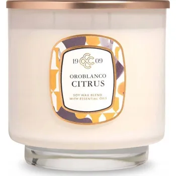 Svíčka Sójová vonná svíčka Oroblanco Citrus Colonial Candle