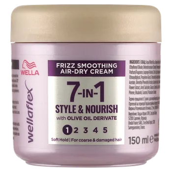 Stylingový přípravek Wella Wellaflex Frizz Smoothing Air-Dry krem na vlasy, 150 ml