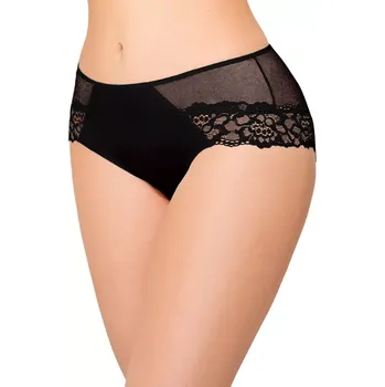 Kalhotky Dámské kalhotky 033 black - EWANA černá S