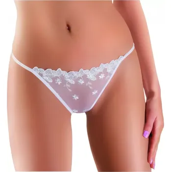 Dámské spodní prádlo Dámské kalhotky string Ewana N 77 černá L