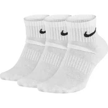 Pánské termo ponožky Pánské boty Everyday Cushion Ankle 3Pak M SX7667-100 - Nike 34 - 38