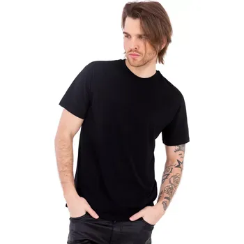 Pánské tričko Pánské tričko ALEKSANDER 3XL-4XL černá 3xl