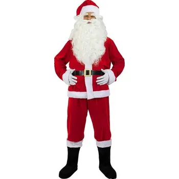 Funiglobal - Plus size deluxe kostým Santa Klaus pro muže - XXL