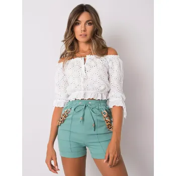 Dámské kalhoty Šortky DHJ SN 13260.38P tyrkysová XL