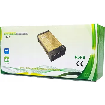 IP kamera Spínaný externí napájecí zdroj 150W 12V 25A IP43