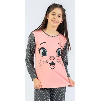 Chlapecké pyžamo Dětské pyžamo dlouhé Malý miláček lososová 5 - 6