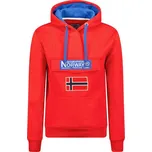 Geografické Norsko Gadrien DB 054 M WW6120H/GN/Red mikina XL