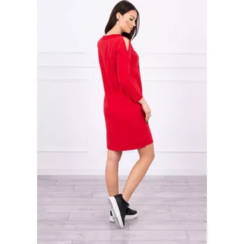 Dámské šaty Šaty s potiskem Dream červené UNI