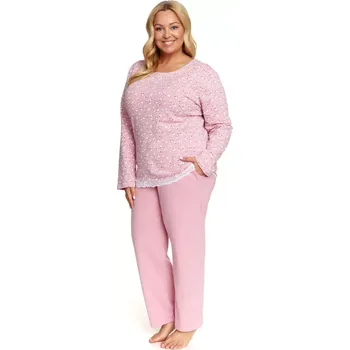 Dámské pyžamo Dámské pyžamo 7151 - Doctornap růžová XL