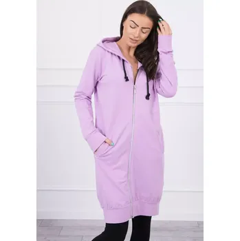 Dámská mikina Šaty s kapucí, mikina fialová UNI