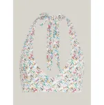 Dámská plavková podprsenka UW0UW05270 0F9 ecru s potiskem - Tommy Hilfiger M