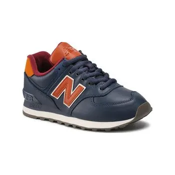 Pánská obuv Sneakersy New Balance ML574OMC Tmavomodrá 41_5