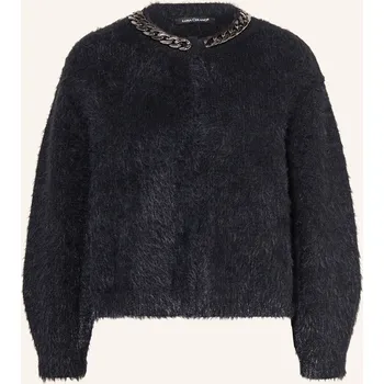 Dámský svetr Luisa Cerano Dámský Pletený Kardigan S 3/4 Rukávem, černá, 36