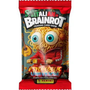 Karetní hra Panini Italian Brainrot Psychedelic Universe Balíček