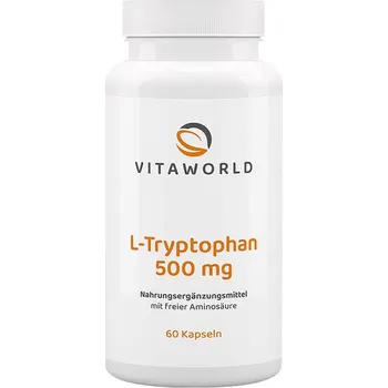 Aminokyselina Vitaworld L-Tryptophan 500 mg 60 Kapslí