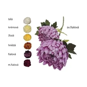 umělá květina Chryzantéma bílá 70 cm (cs, Harasim velkoobchod s. r. o.)