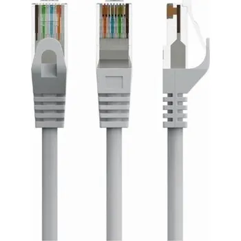 Síťový kabel GEMBIRD PP6U-15M UTP Cat6 Patch cord šedý 15 m PP6U-15M