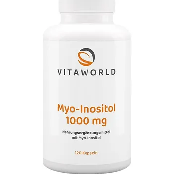 Fitness strava Vitaworld Myo-Inositol 1000 mg 120 kapslí