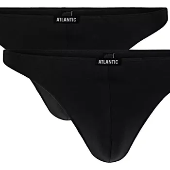 Pánské tanga Pánská tanga 253 black - Atlantic černá XL