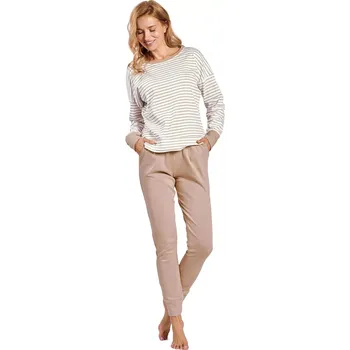 Dámské pyžamo Dámské pyžamo 3226 Maggie - TARO krémová L