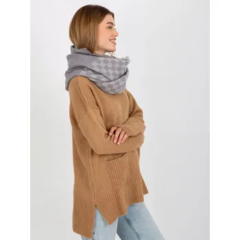 Šála Tunelová šála AT KM 9501.10 šedá jedna velikost