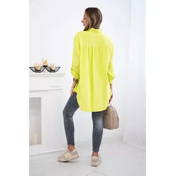 Dámská košile Bavlněná mušelínová košile kiwi UNI