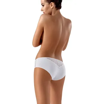 Kalhotky Dámské kalhotky 091 white - BABELL Bílá XL