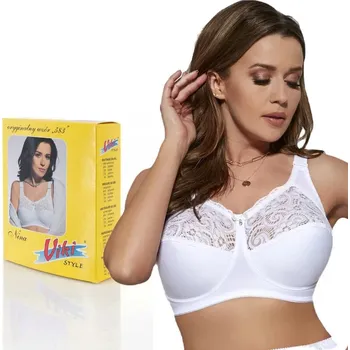 Podprsenka Dámská podprsenka Nina 583 Bílá - Viki bílá 85F