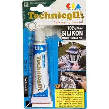 TECHNICQLL UNIVERSAL SILICONE - Univerzální bílý šedý 20ml